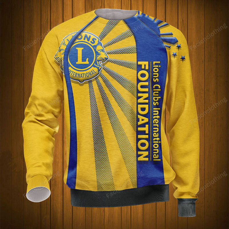 Sportswearmerch Lions Clubs International Personalized Fashion Sweater For Fan