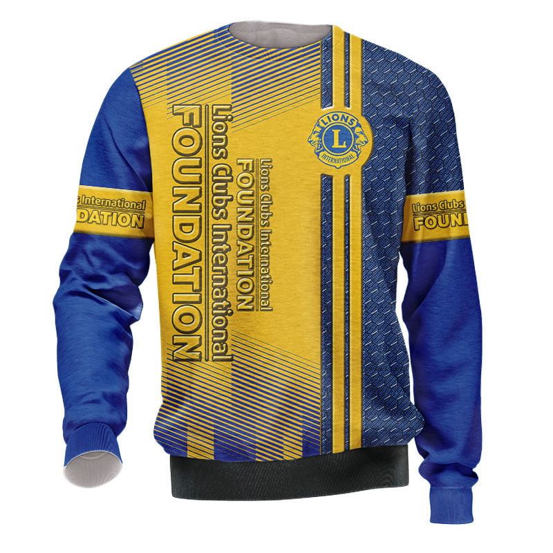 Sportswearmerch Lions Clubs International Personalized Fashion Sweater For Fan