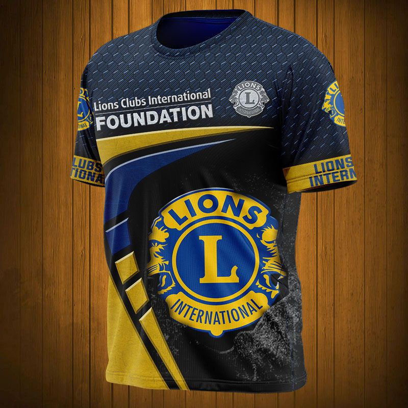Sportswearmerch Lions Clubs International Personalized Fashion T-shirt For Fan