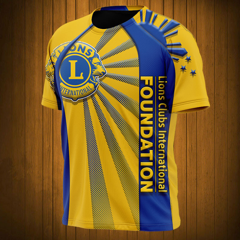 Sportswearmerch Lions Clubs International Personalized Fashion T-shirt For Fan