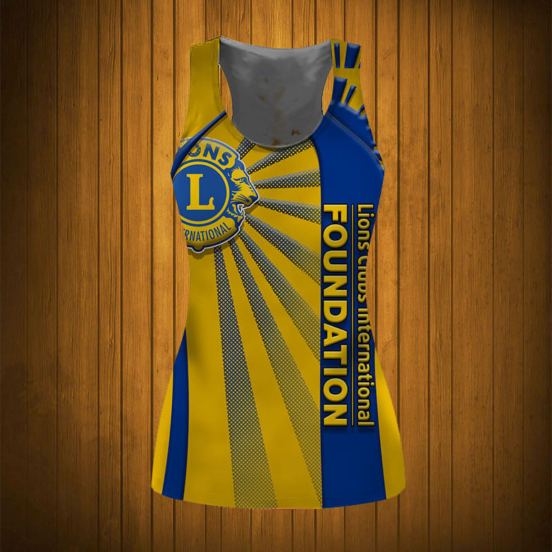 Sportswearmerch Lions Clubs International Personalized Fashion Women Tanktop For Fan