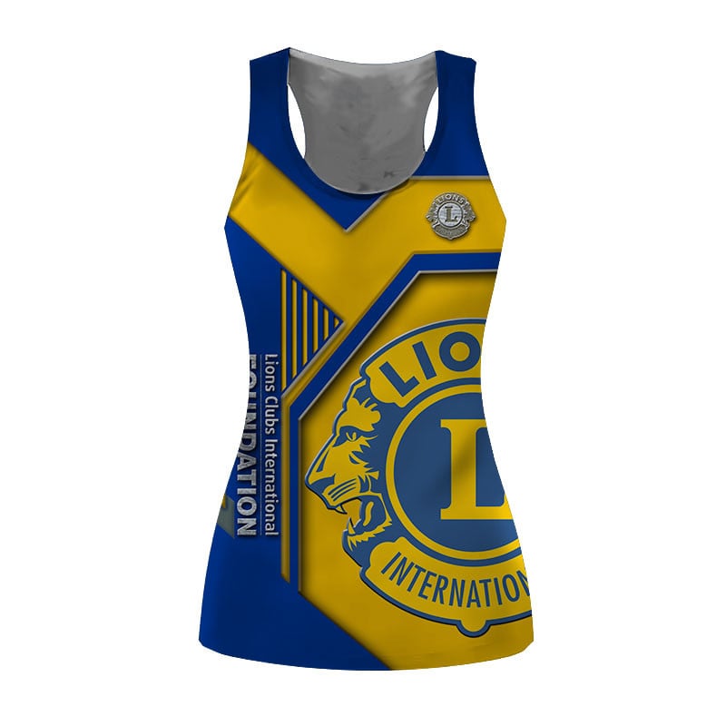 Sportswearmerch Lions Clubs International Personalized Fashion Women Tanktop For Fan