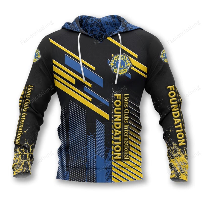 Sportswearmerch Lions Clubs International Personalized Hoodie For Fan