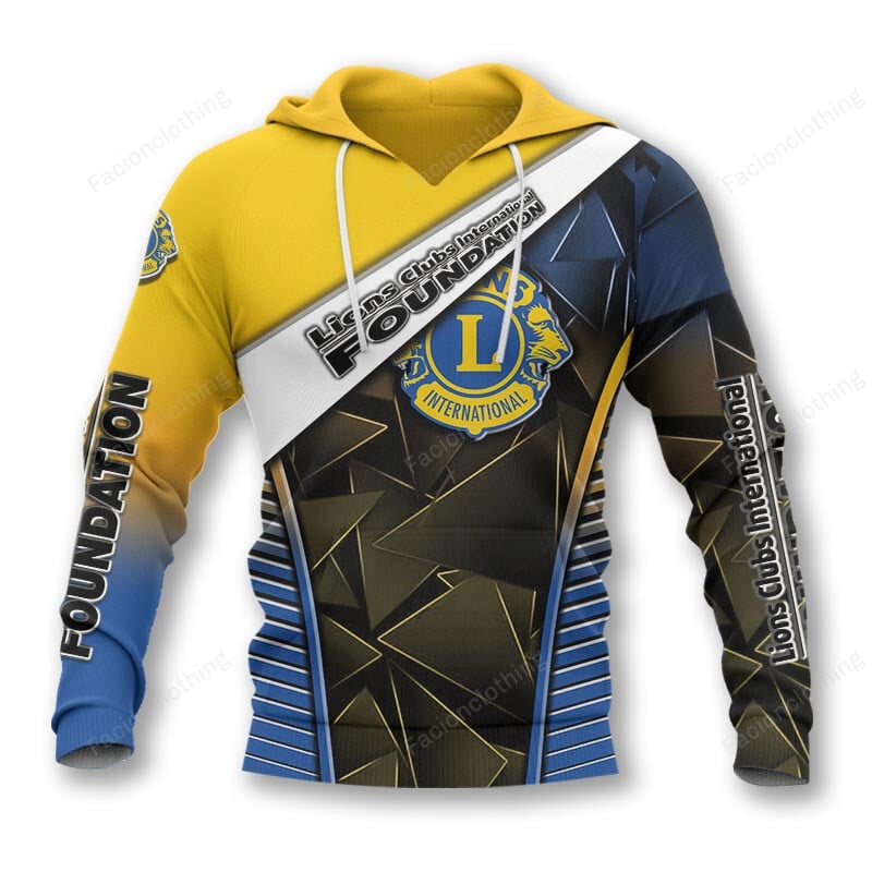 Sportswearmerch Lions Clubs International Personalized Hoodie For Fan