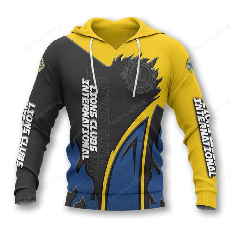 Sportswearmerch Lions Clubs International Personalized Hoodie For Fan