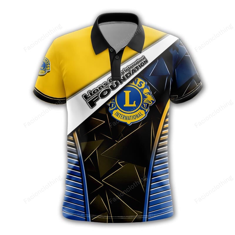 Sportswearmerch Lions Clubs International Personalized Polo For Fan