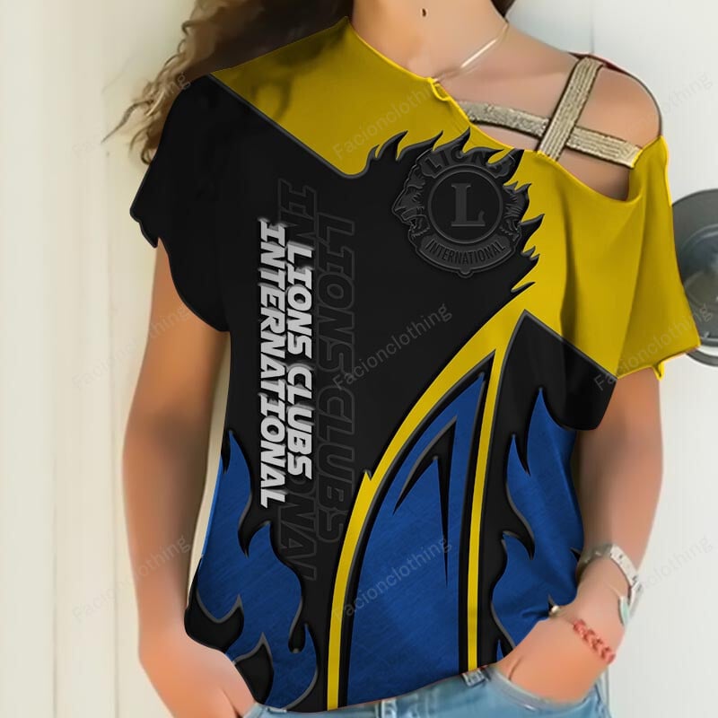 Sportswearmerch Lions Clubs International Personalized Women Shirt For Fan