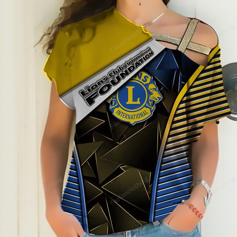 Sportswearmerch Lions Clubs International Personalized Women Shirt For Fan