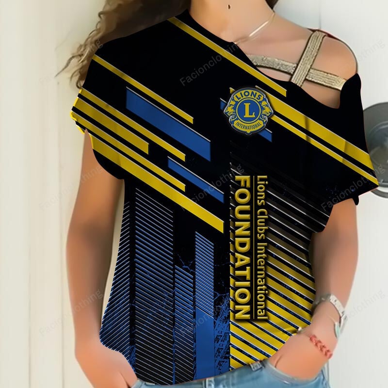 Sportswearmerch Lions Clubs International Personalized Women Shirt For Fan
