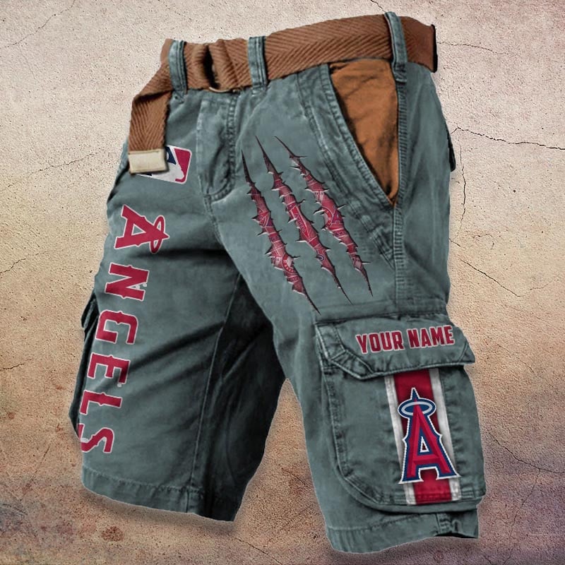 Sportswearmerch Los Angeles Angels MLB Denim Short For Fan