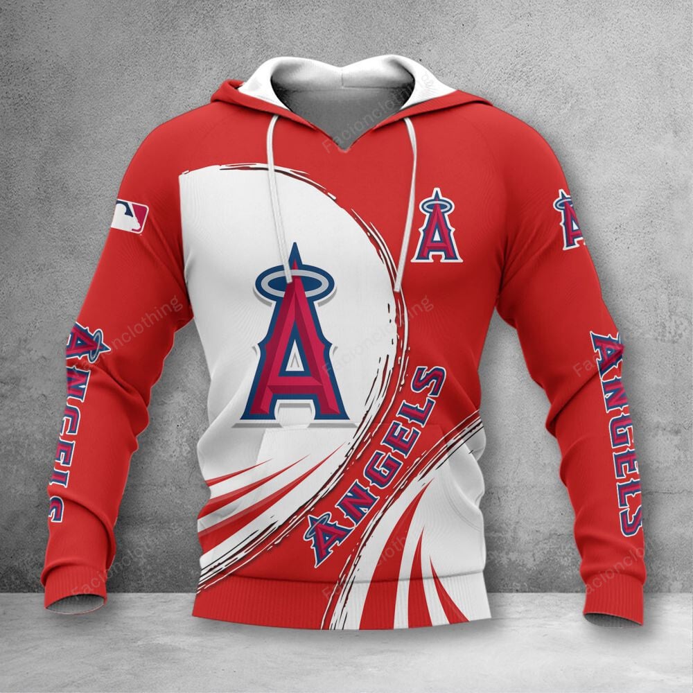 Sportswearmerch Los Angeles Angels MLB Personalized Hoodie For Fan