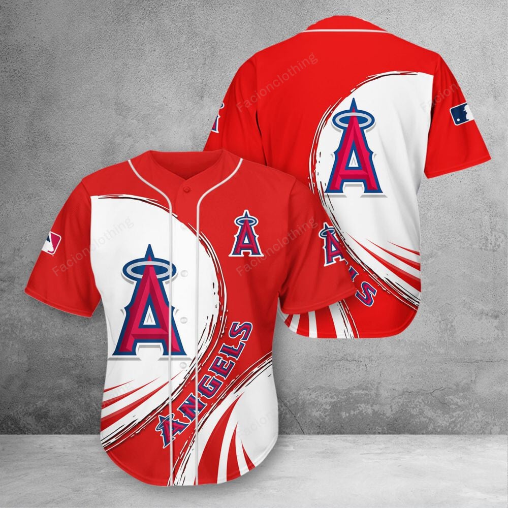 Sportswearmerch Los Angeles Angels MLB Personalized Jersey Shirt For Fan