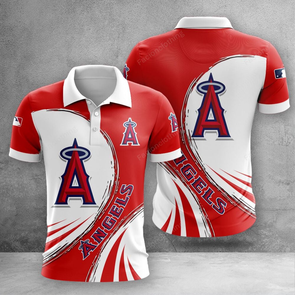 Sportswearmerch Los Angeles Angels MLB Personalized Polo Shirt For Fan