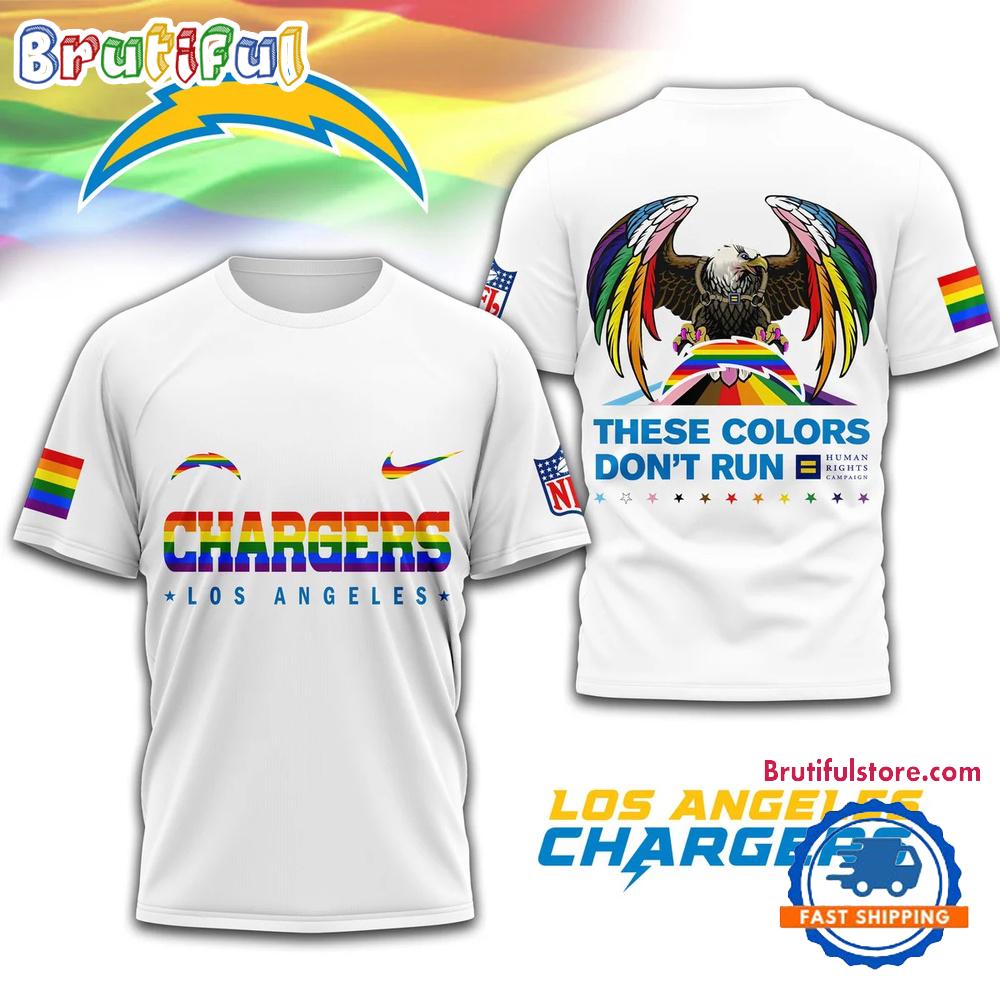 Sportswearmerch Los Angeles Chargers NFL Campaign LGBT T-Shirt For Fan