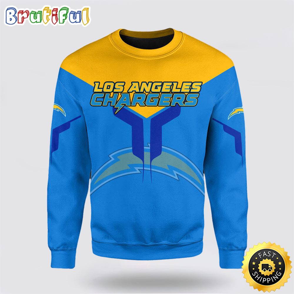 Sportswearmerch Los Angeles Chargers NFL Crewneck Sweater For Fan