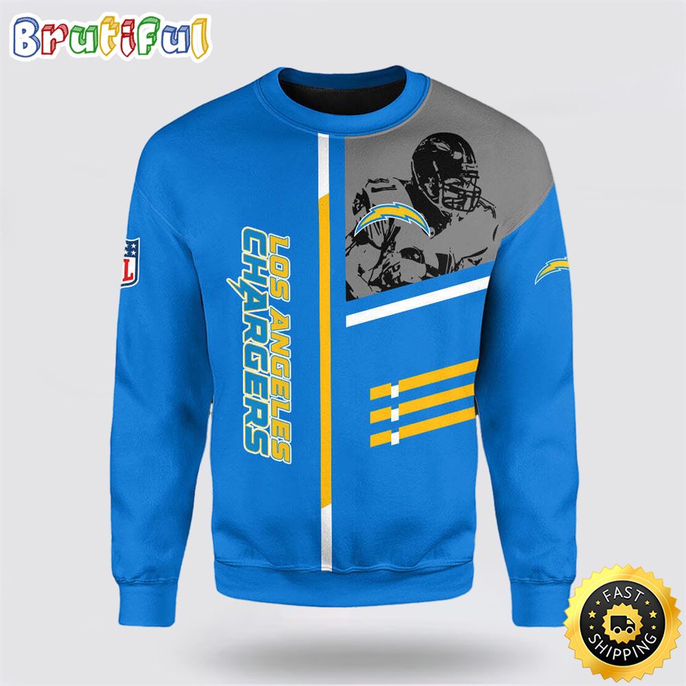 Sportswearmerch Los Angeles Chargers NFL Crewneck Sweater For Fan