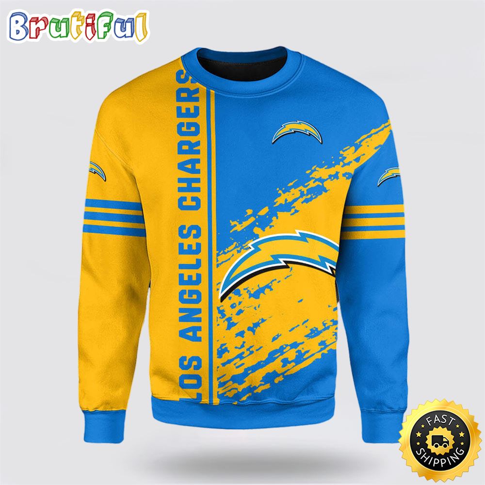 Sportswearmerch Los Angeles Chargers NFL Crewneck Sweater For Fan