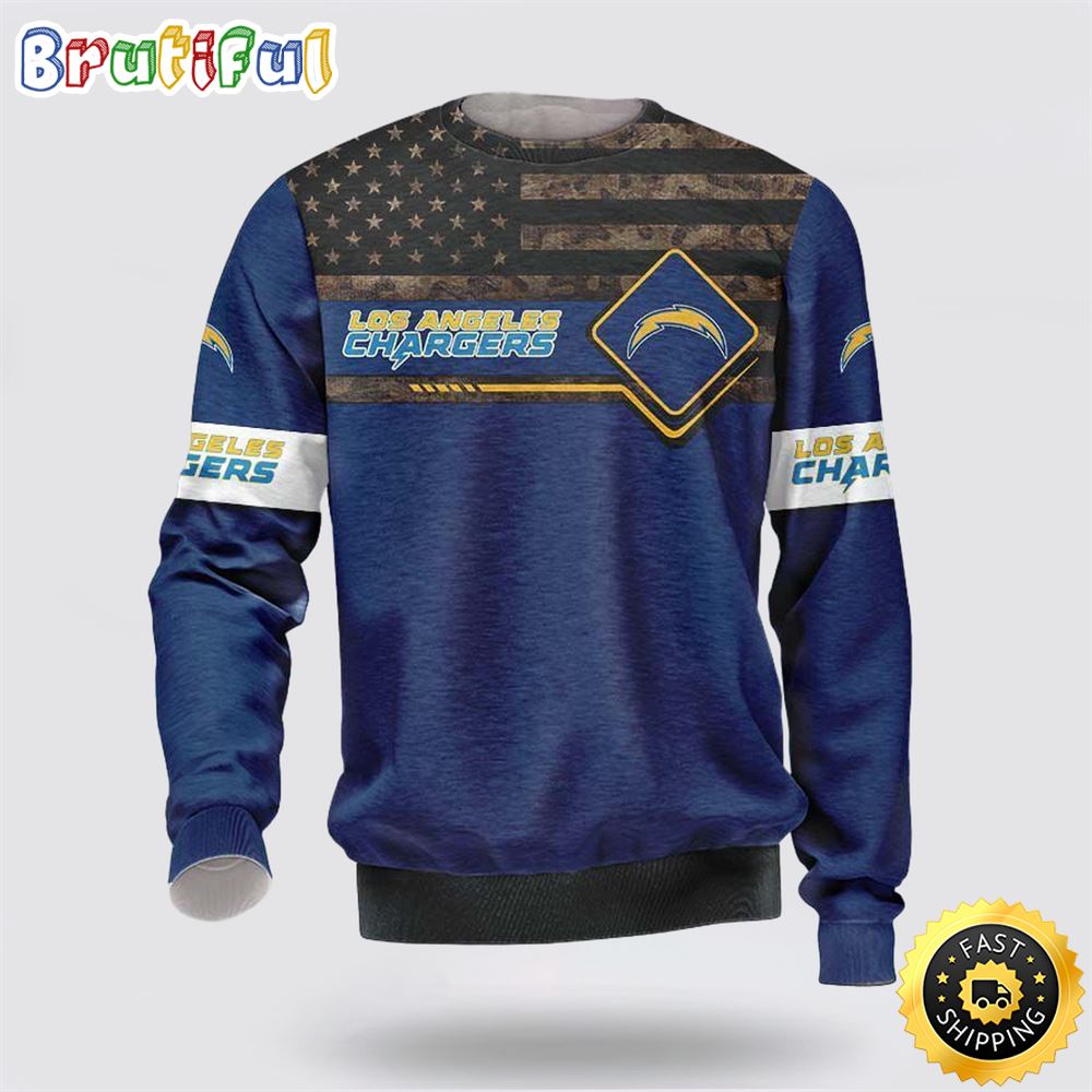 Sportswearmerch Los Angeles Chargers NFL Crewneck Sweater For Fan