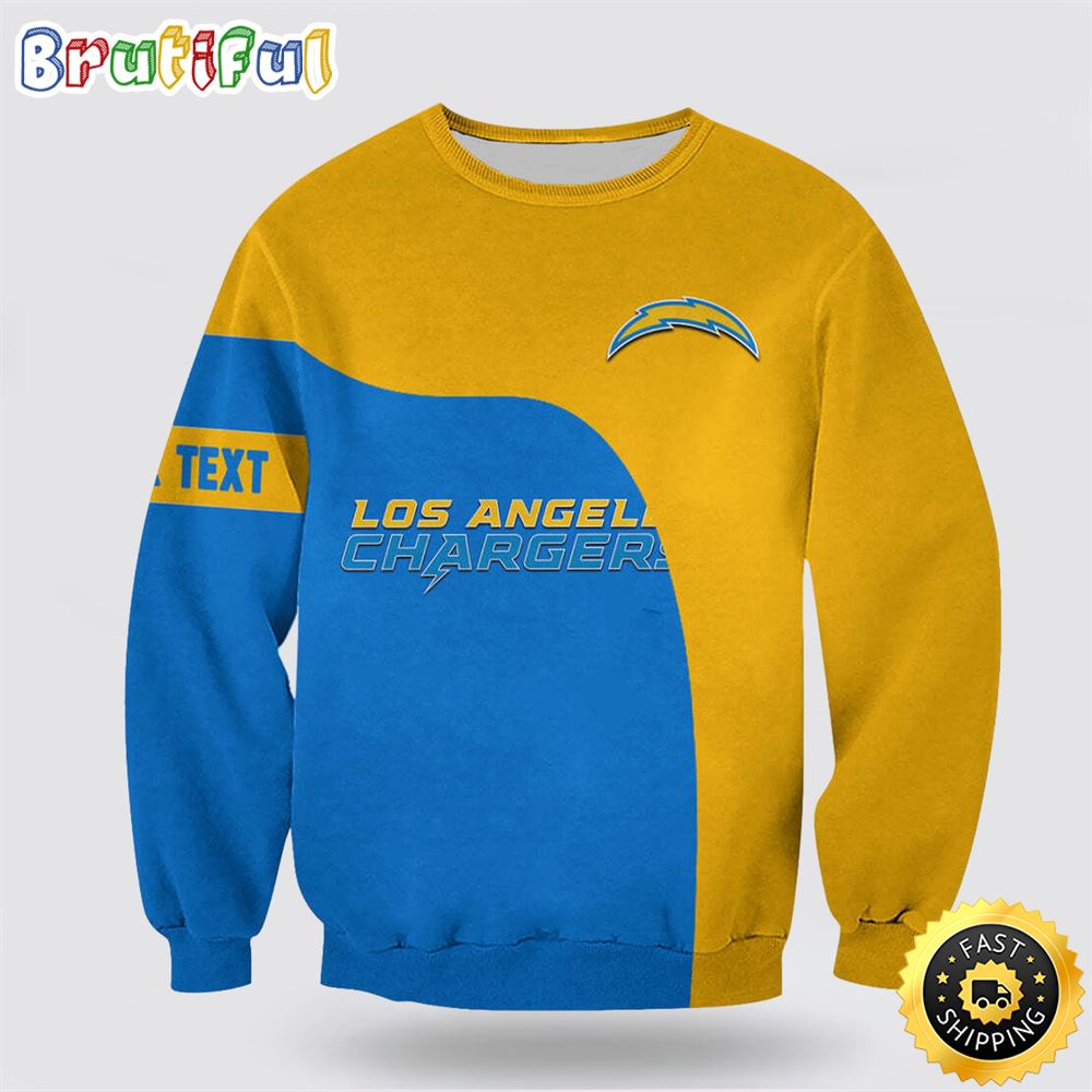 Sportswearmerch Los Angeles Chargers NFL Crewneck Sweater For Fan