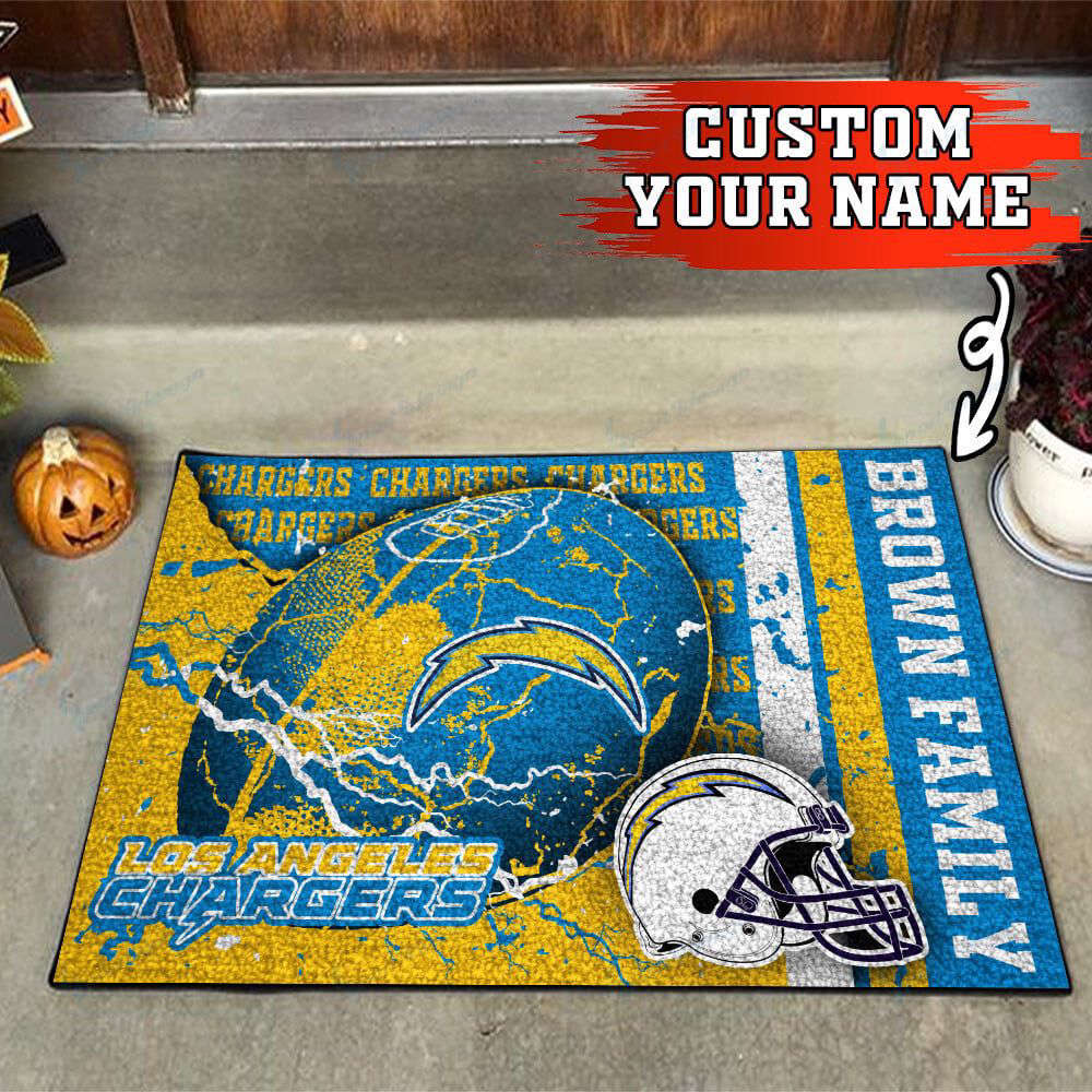 Sportswearmerch Los Angeles Chargers NFL Doormat For Fan