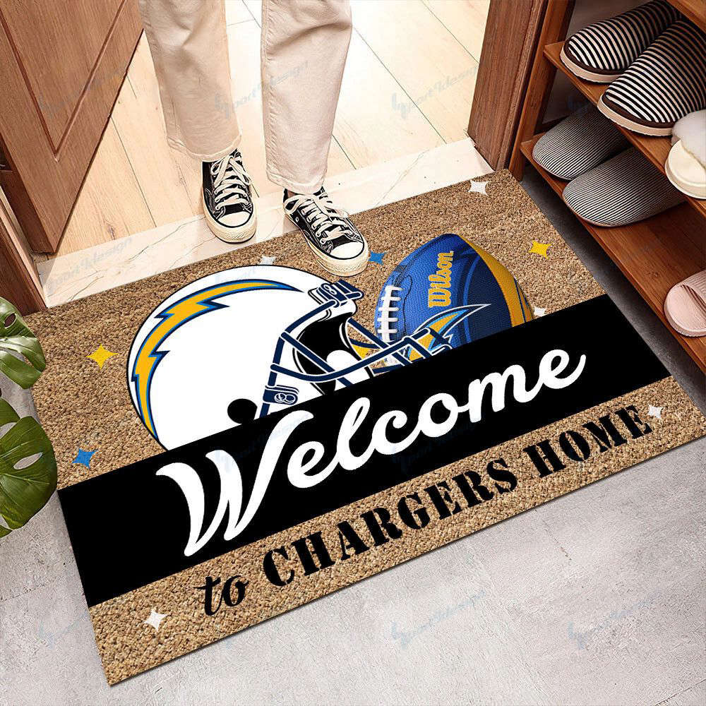 Sportswearmerch Los Angeles Chargers NFL Doormat For Fan