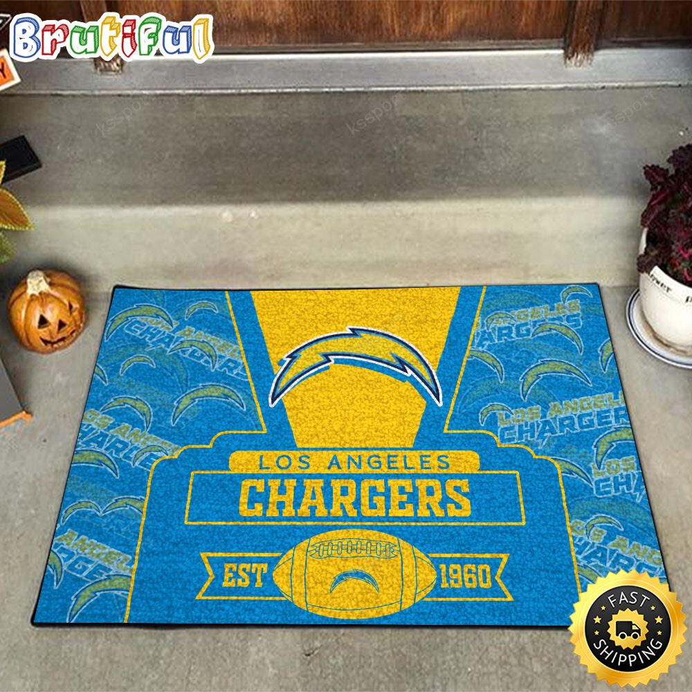 Sportswearmerch Los Angeles Chargers NFL Doormat For Fan