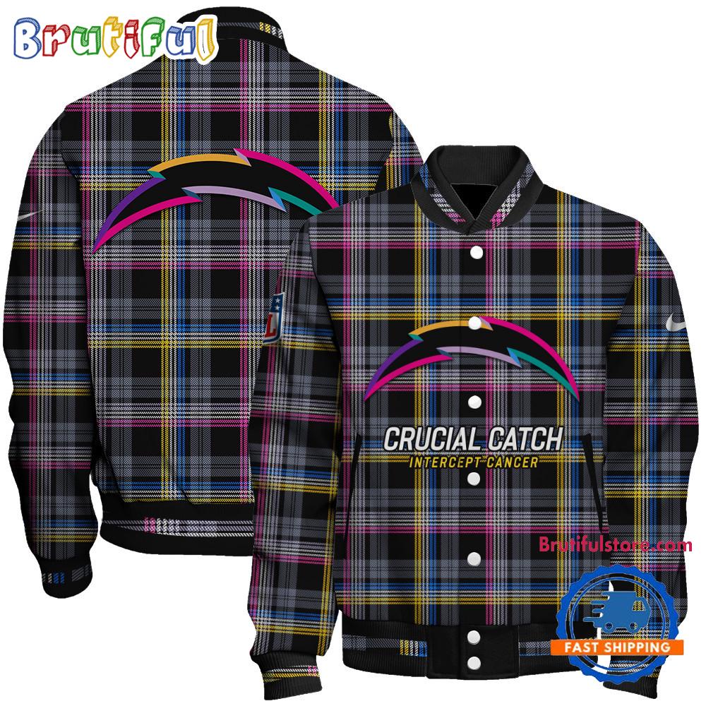 Sportswearmerch Los Angeles Chargers NFL Personalized Baseball Jacket For Fan