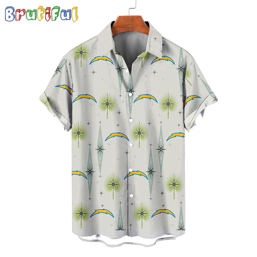 Sportswearmerch Los Angeles Chargers NFL Personalized Hawaiian Shirt For Fan