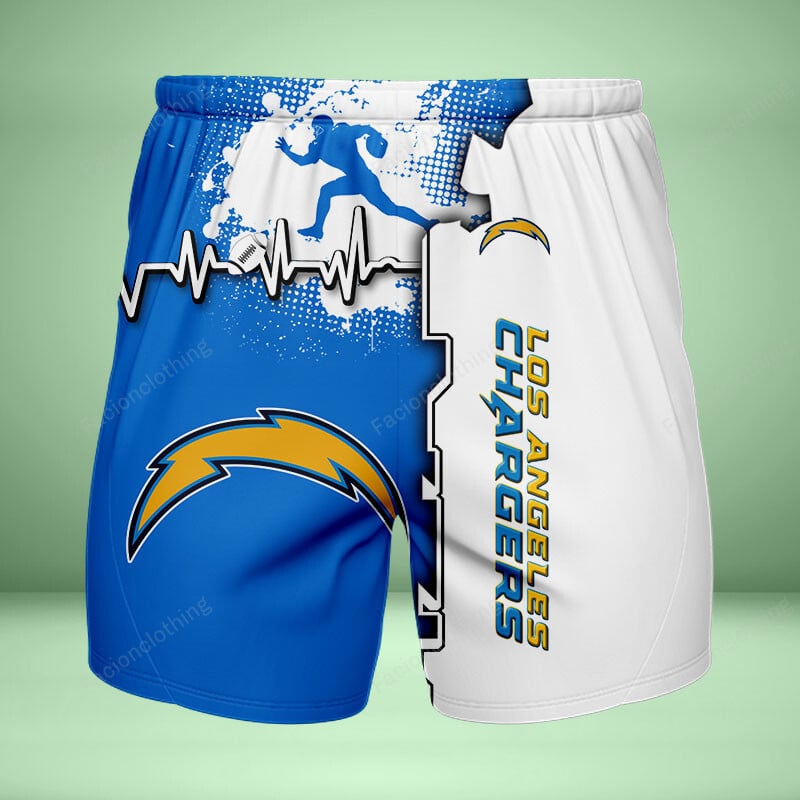 Sportswearmerch Los Angeles Chargers NFL Personalized Short Pant For Fan