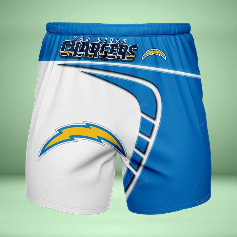 Sportswearmerch Los Angeles Chargers NFL Personalized Short Pant For Fan