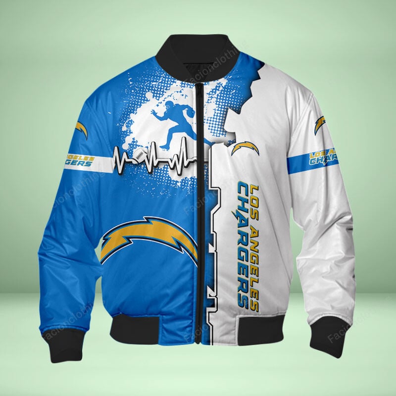 Sportswearmerch Los Angeles Chargers NFL Personalized Short PantBomber Jacket For Fan
