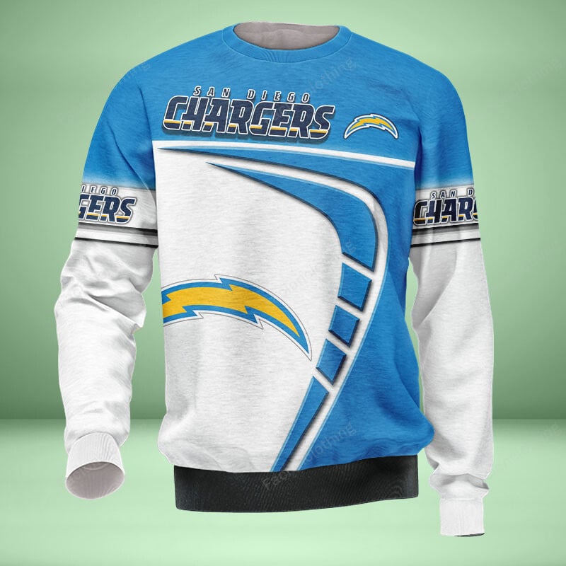 Sportswearmerch Los Angeles Chargers NFL Personalized Sweater For Fan