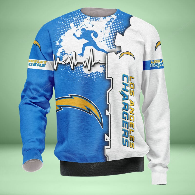 Sportswearmerch Los Angeles Chargers NFL Personalized Sweater For Fan