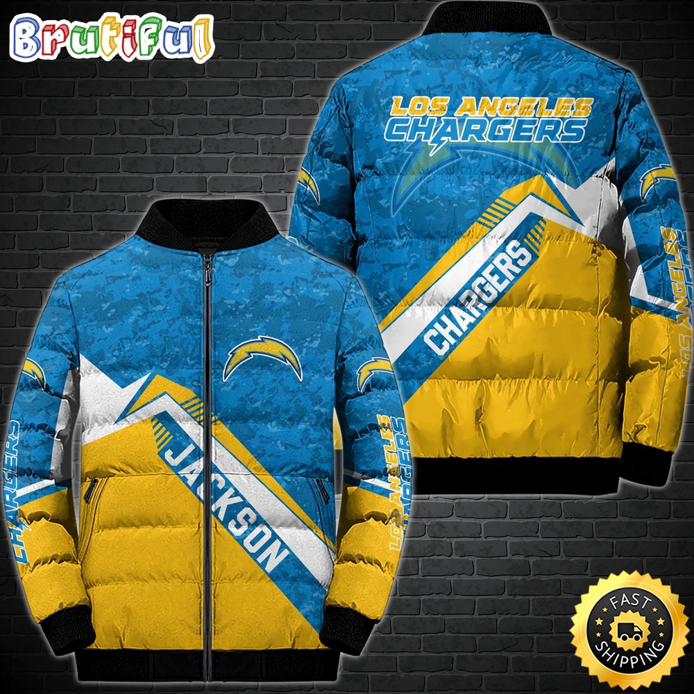 Sportswearmerch Los Angeles Chargers NFL Sport Down Puffer Jacket For Fan