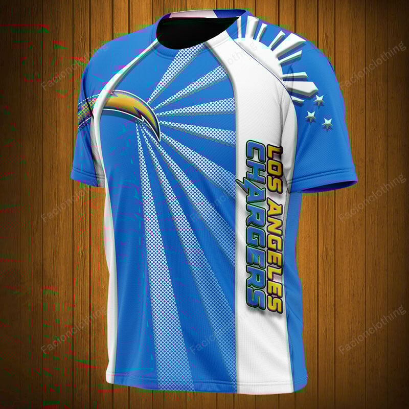 Sportswearmerch Los Angeles Chargers NFL T-shirt Personalized For Fan
