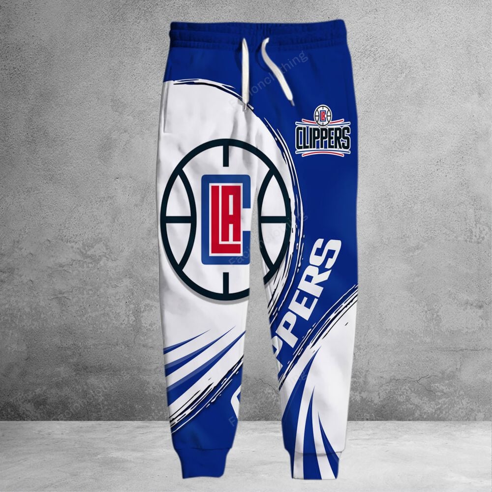 Sportswearmerch Los Angeles Clippers NBA Personalized Long Pant For Fan