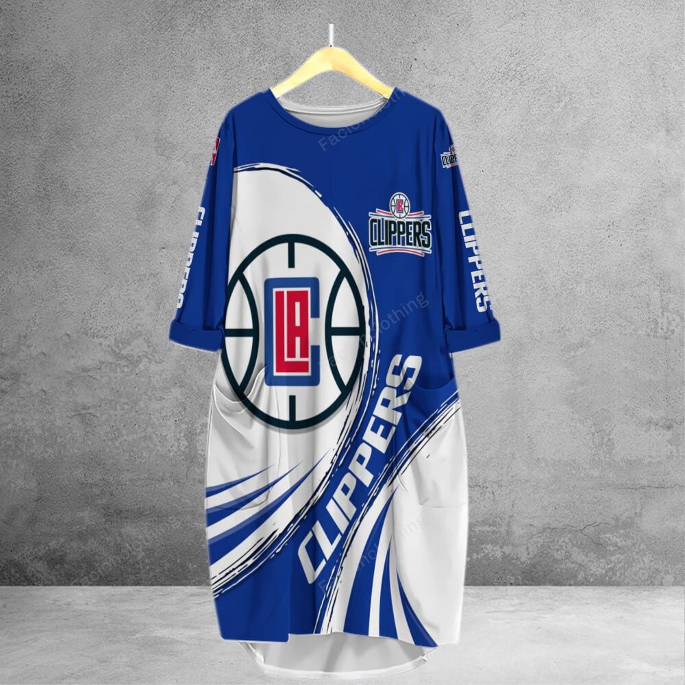 Sportswearmerch Los Angeles Clippers NBA Personalized Pocket Tanktop For Fan