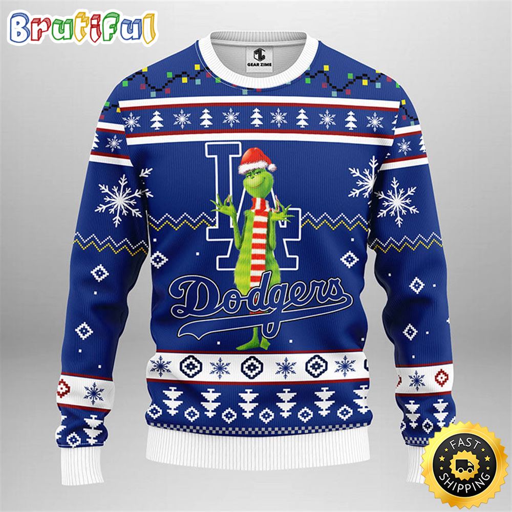 Sportswearmerch Los Angeles Dodgers MLB Christmas Sweater For Fan