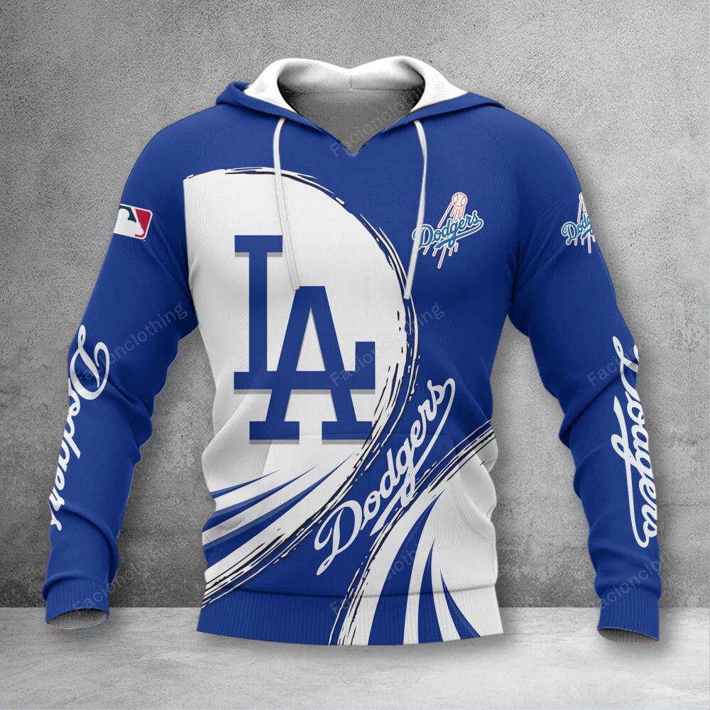 Sportswearmerch Los Angeles Dodgers MLB Personalized Hoodie For Fan