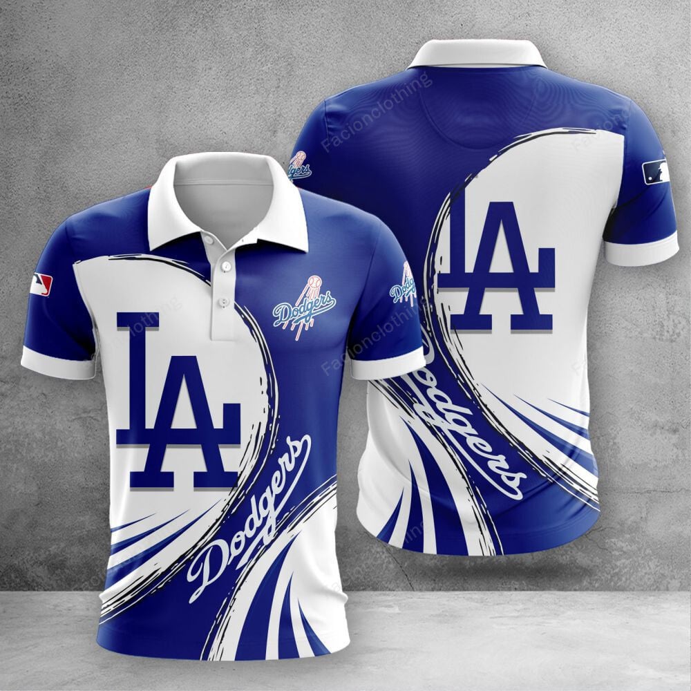 Sportswearmerch Los Angeles Dodgers MLB Personalized Polo Shirt For Fan