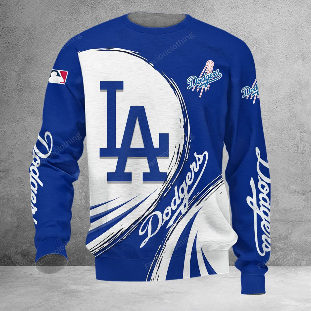 Sportswearmerch Los Angeles Dodgers MLB Personalized Sweater For Fan