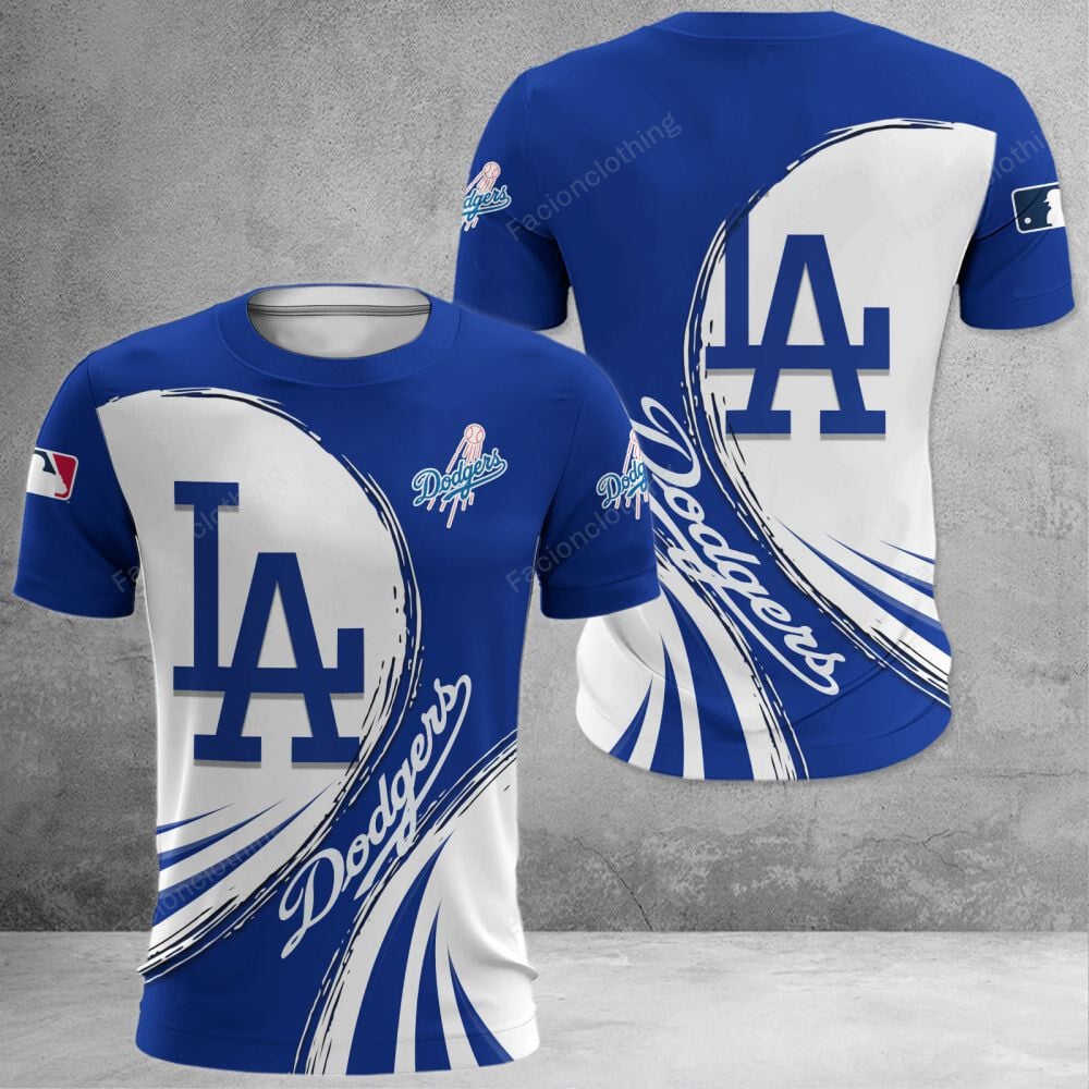 Sportswearmerch Los Angeles Dodgers MLB Personalized T-shirt For Fan