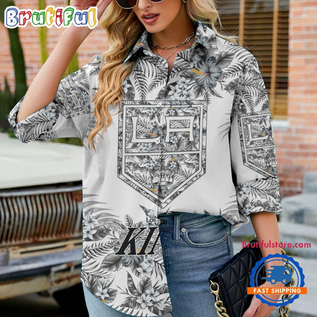 Sportswearmerch Los Angeles Kings NHL Special Hockey Women's Casual Shirt For Fan