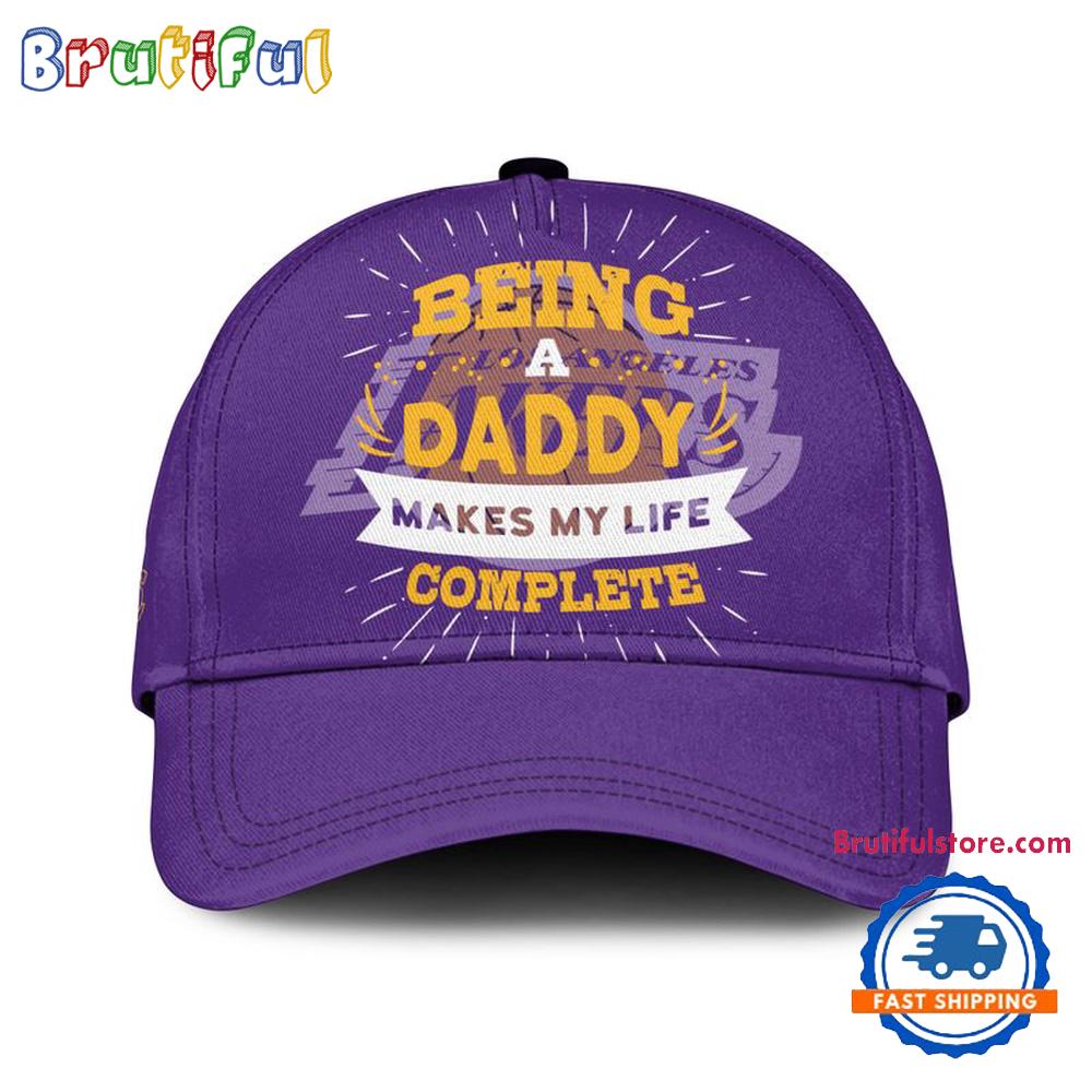 Sportswearmerch Los Angeles Lakers NBA Being A Daddy Classic Cap For Fan