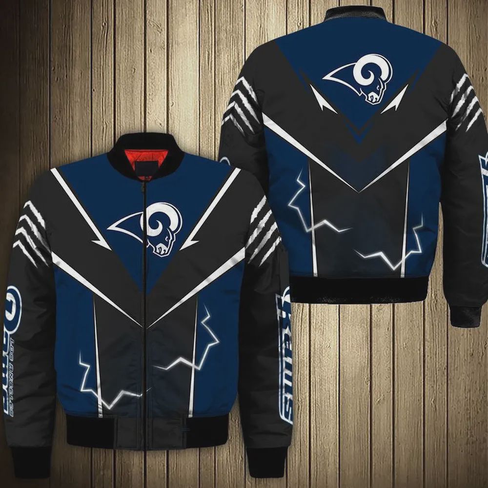 Sportswearmerch Los Angeles Rams NFL Bomber Jacket For Fan