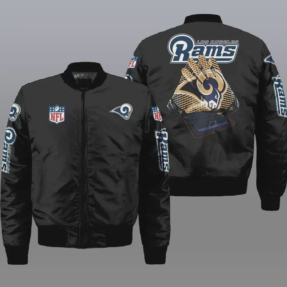 Sportswearmerch Los Angeles Rams NFL Bomber Jacket For Fan