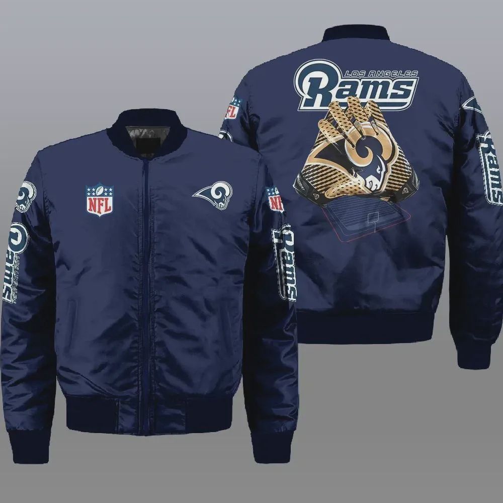 Sportswearmerch Los Angeles Rams NFL Bomber Jacket For Fan