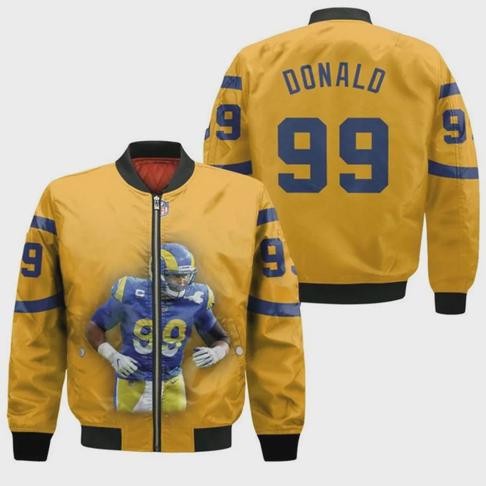 Sportswearmerch Los Angeles Rams NFL Bomber Jacket For Fan