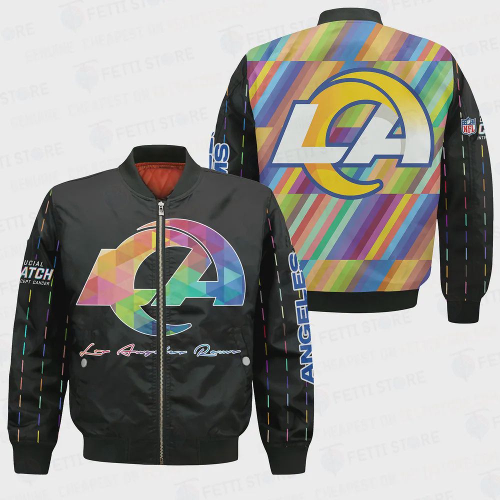 Sportswearmerch Los Angeles Rams NFL Bomber Jacket For Fan