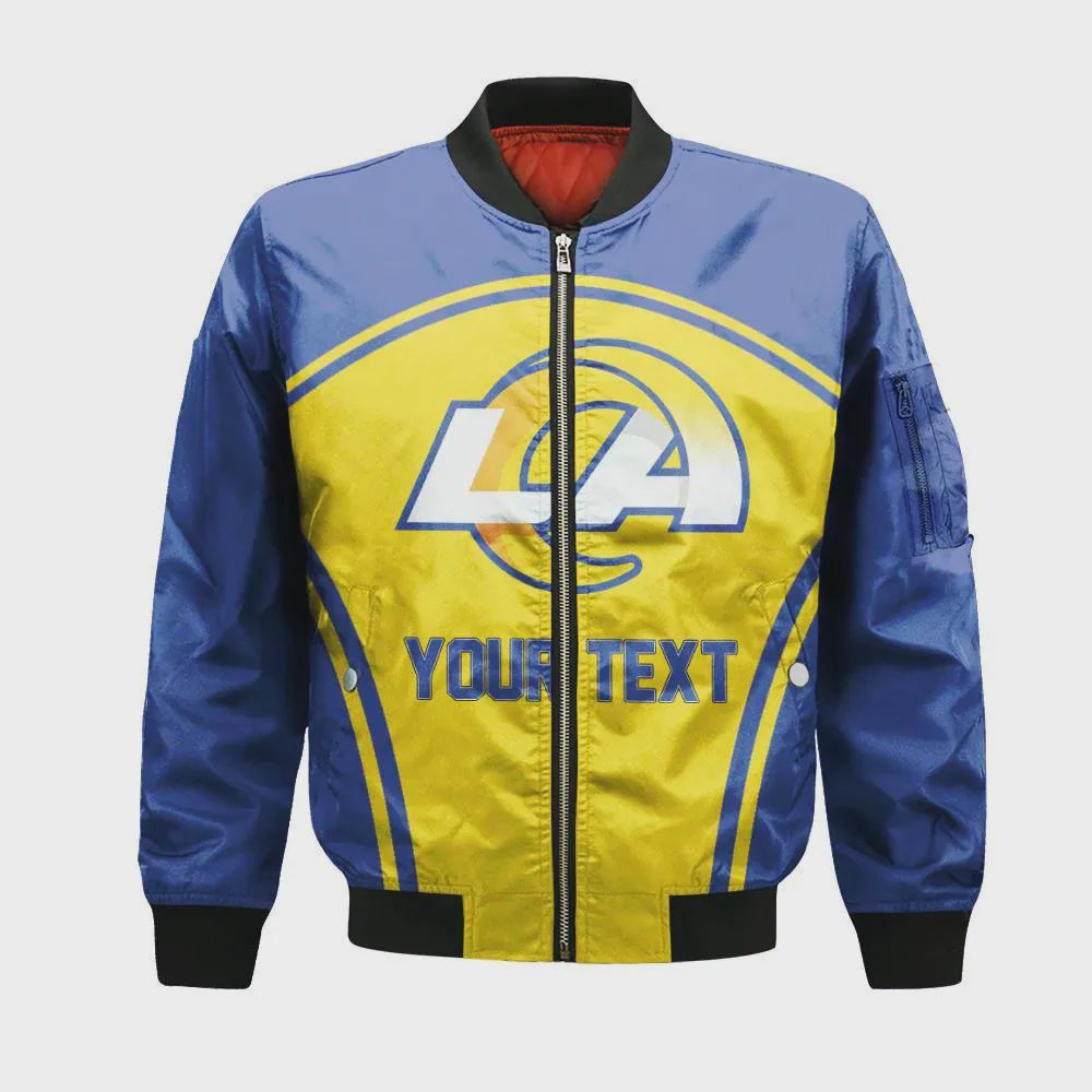Sportswearmerch Los Angeles Rams NFL Bomber Jacket For Fan